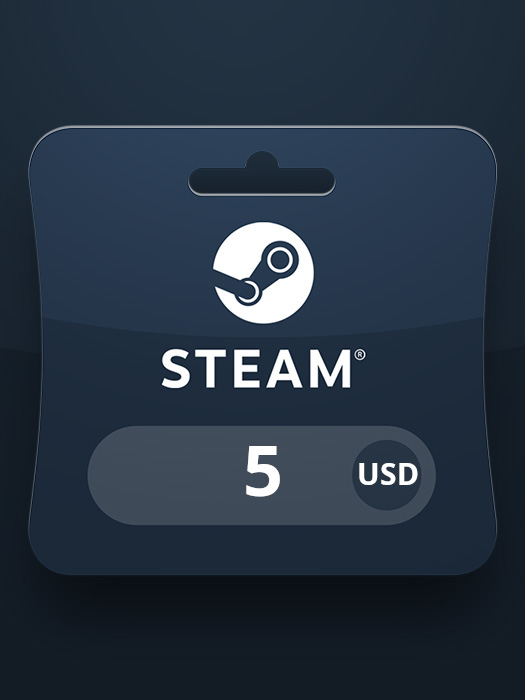 Steam Wallet USD 5 Gift Card US