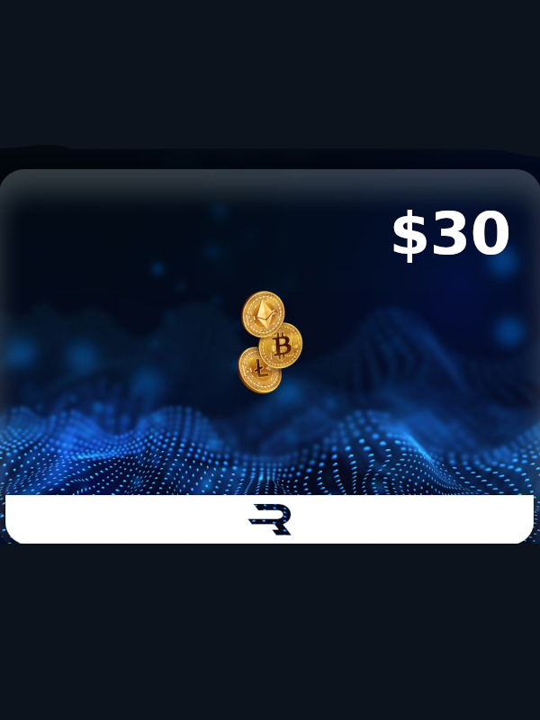 Rewarble Crypto (BTC) USD 30 Gift Card