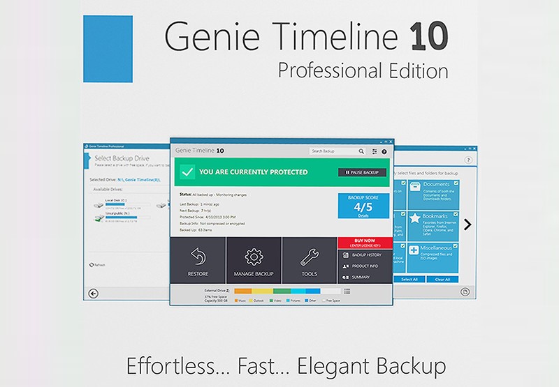 Genie Timeline Professional 10 CD Key (2 PCs)