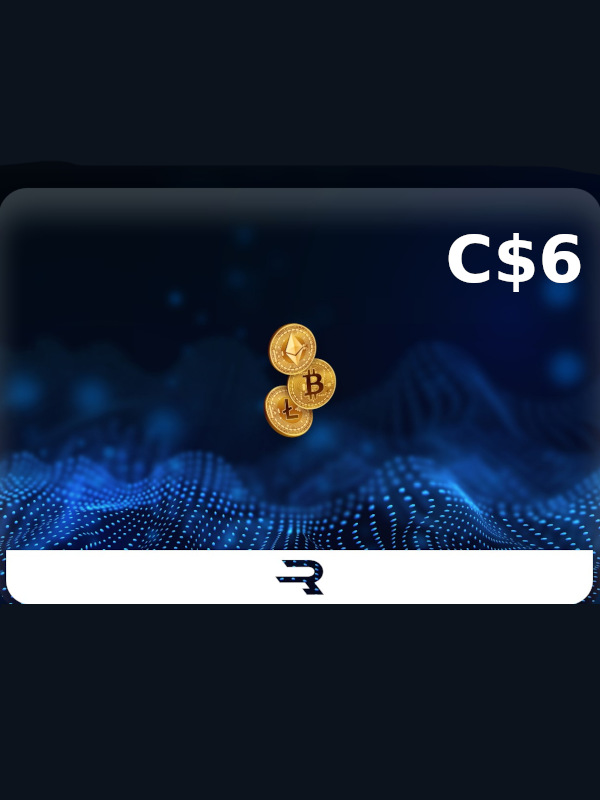 Rewarble Crypto CAD 6 Gift Card