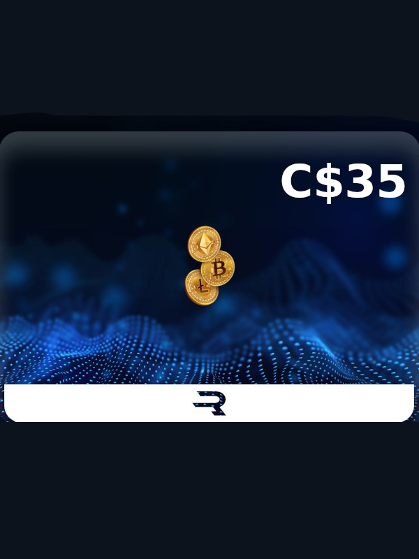 Rewarble Crypto CAD 35 Gift Card