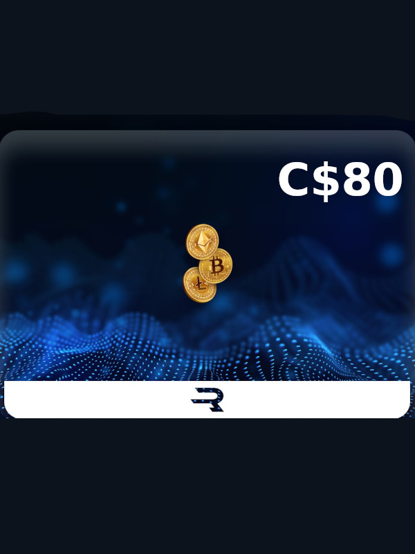 Rewarble Crypto CAD 80 Gift Card