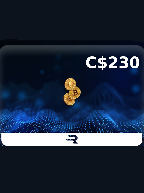 Rewarble Crypto CAD 230 Gift Card