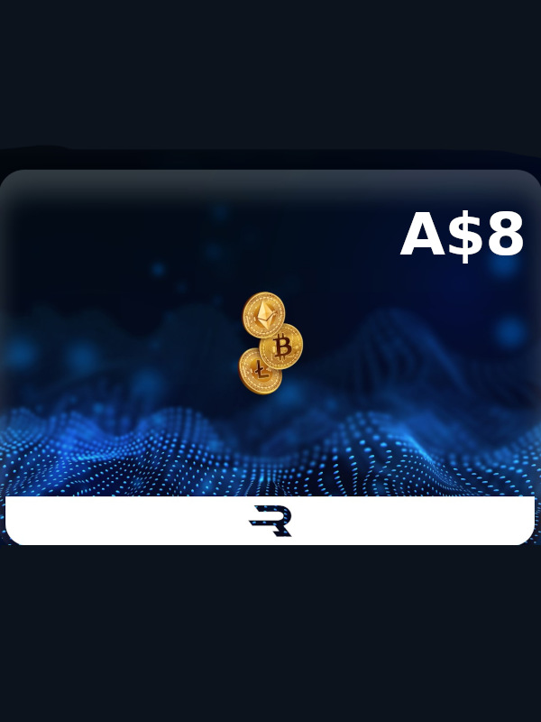 Rewarble Crypto AUD 8 Gift Card