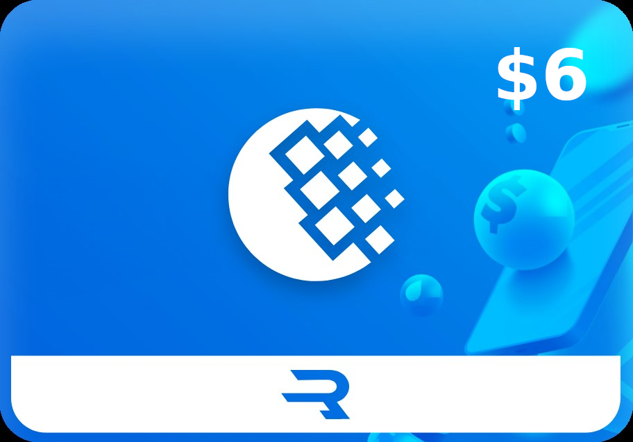 Rewarble WebMoney USD 6 Gift Card