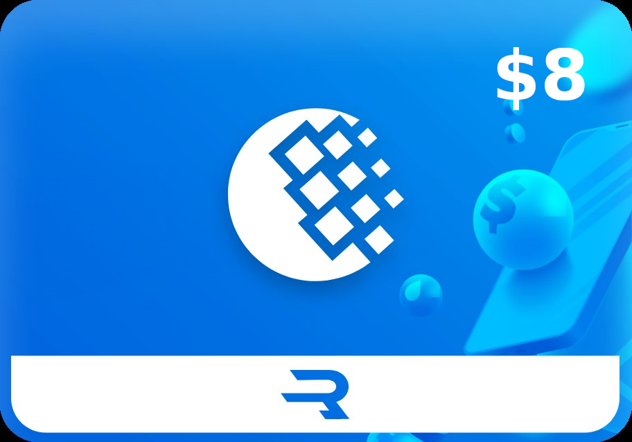 Rewarble WebMoney USD 8 Gift Card