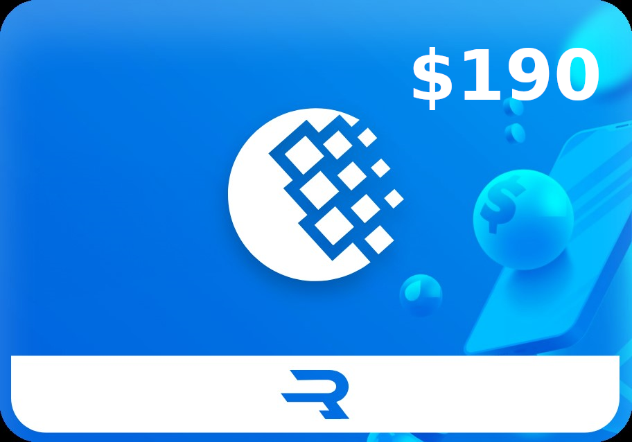 Rewarble WebMoney USD 190 Gift Card