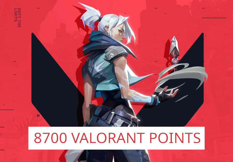 VALORANT - 8700 Valorant Points Gift Card US