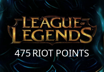 League of Legends 475 RP Prepaid Card US