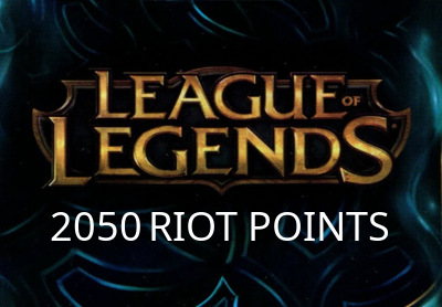 League of Legends 2050 RP Prepaid Card US