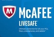 McAfee LiveSafe 2026 Key (2 Years / Unlimited Devices)