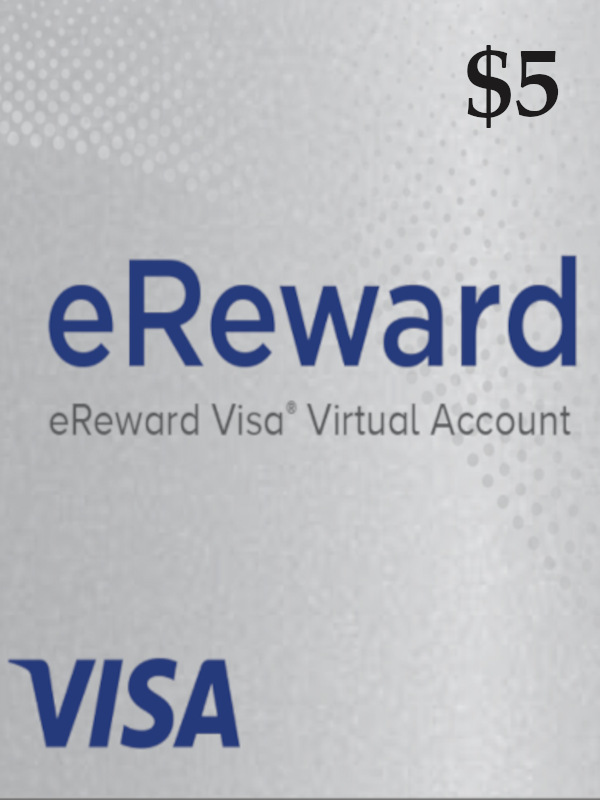 Prepaid Visa eReward USD 5 Gift Card US